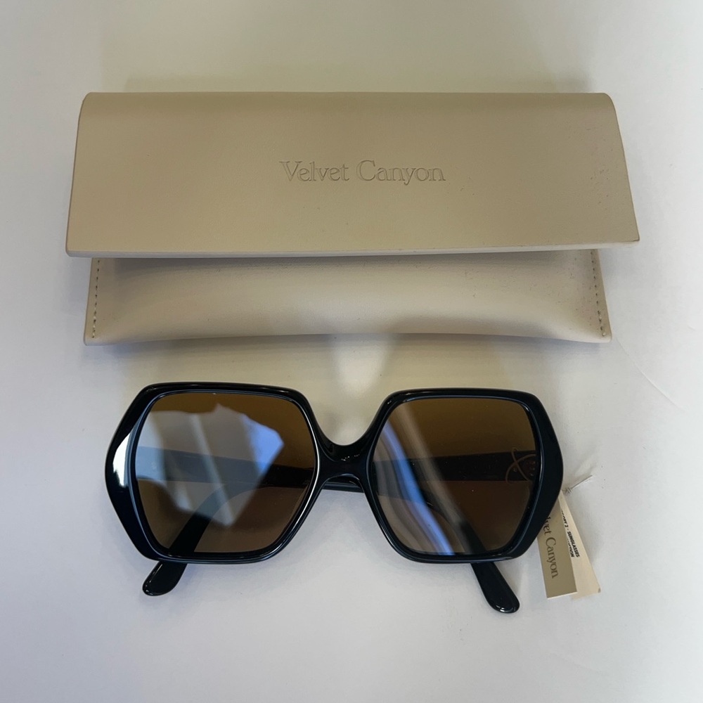 Velvet Canyon Black Sunglasses